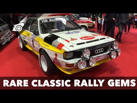 Classic Rally Cars at Autosport International