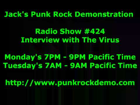 Interview with The Virus on Punk Rock Demonstration Radio Show #424