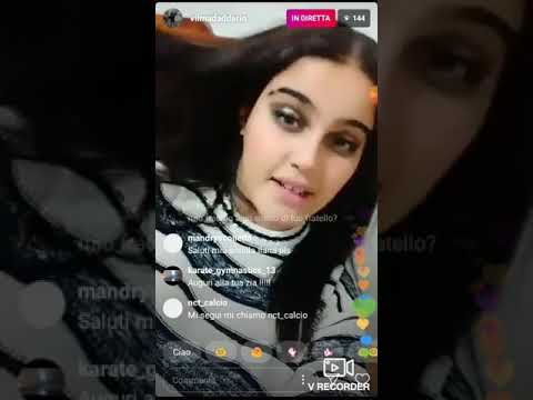 La diretta di Vilma d'daddario