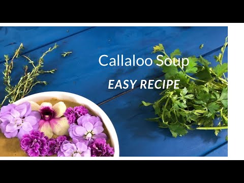 How To Cook: Callaloo Soup/ Soupe (ndunda, biteku-teku, lenga-lenga)
