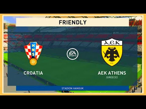 🔴LIVE - Croatia v AEK Athens F.C. - The Men's Ultimate Tournament 2023 Round Of 64