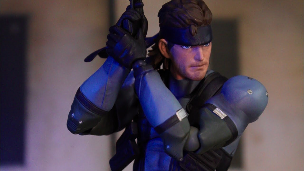 Figma Metal Gear Solid 2 Solid Snake Action Figure Review (Updated Version)