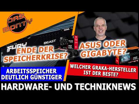 Der beste Grafikkartenhersteller Asus oder Gigabyte? | Ram günstiger - Ende der Krise? | Xbox Beben