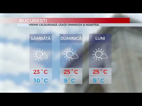 MEDIAFAX METEO 19 Octombrie - Vreme deosebit de caldă