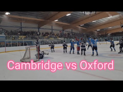 Final 2.5 minutes of the 106th Varsity Ice Hockey Match, Cambridge vs Oxford 🏒🥅 🏆
