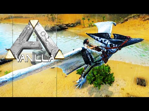 ARK VANILLA T2EP05 - O Primeiro Dino Domado Com Ração!