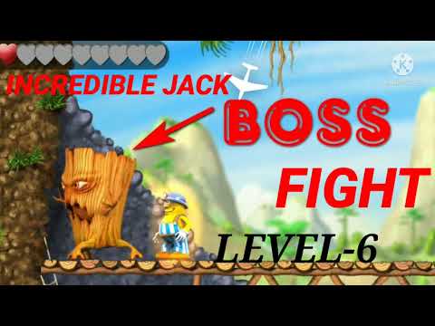 INCREDIBLE JACK:  LEVEL-6 (Tree boss fight)☠️☠️