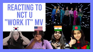 Download lagu NCT U 'WORK IT' MV REACTION BY PEOPLE FROM DIFFERENT COUNTRIES || Is this hint for next MV? mp3