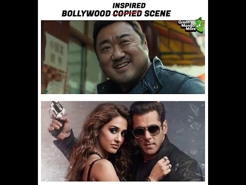 Bollywood Copied Scene: Salman Khan's Radhe Vs. The Outlaws (Korean)