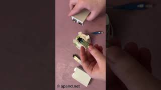 hiding ETHERNET in PLAIN SIGHT #networking #fiber #diy