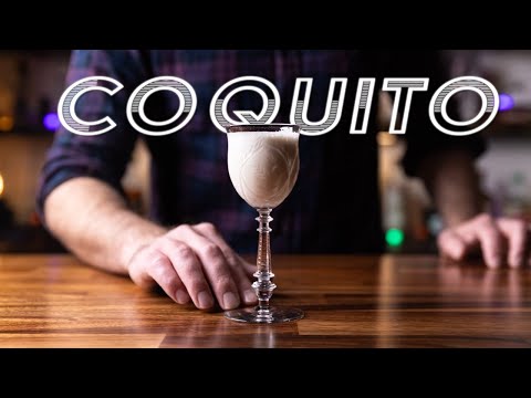 COQUITO - a decadent coconut Christmas drink!