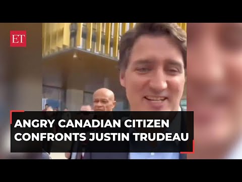 Justin Trudeau confronted by angry Canadian citizen: 'I am not shaking your hand...'