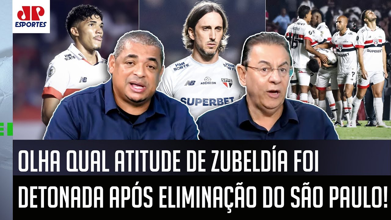 POLEMIZOU! "O Zubeldía ENTREGOU A CABEÇA do cara, pô! Ele..." OLHA o que foi DETONADO no São Paulo!