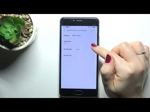Cómo compartir Internet en MEIZU M5S - activar Zona Wifi