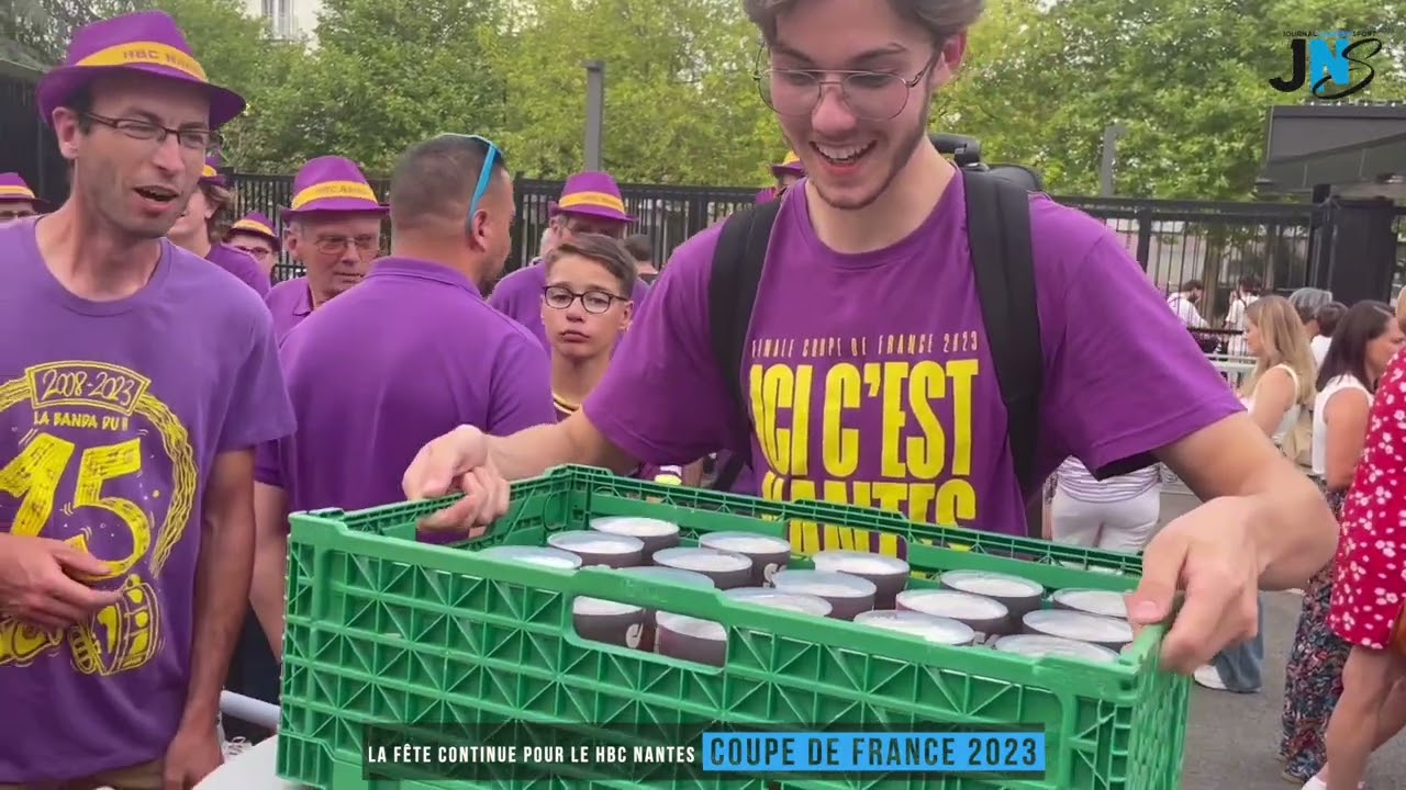 La fête continue pour le HBC Nantes