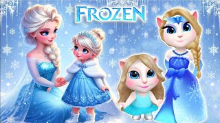 My Talking Angela 2 || Frozen || Mother’s day Elsa❄️ || Cosplay game
