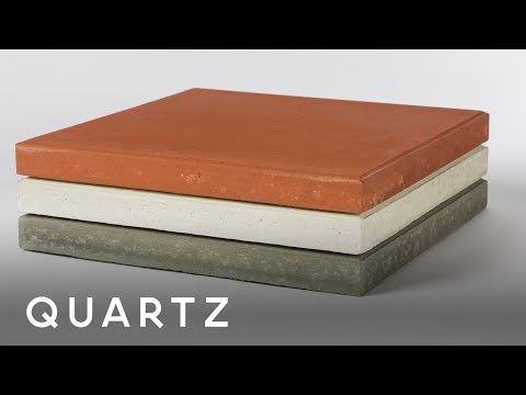 Concrete that sucks up CO2