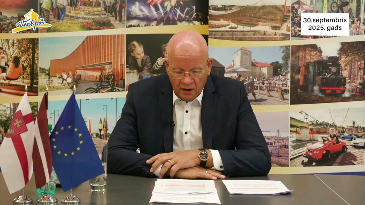 VIDEO: G.Blumbergs par situāciju Ventspils ostā – 30.09.2025.