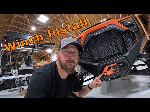 2023 Polaris RZR Turbo R 4 SuperATV Winch install