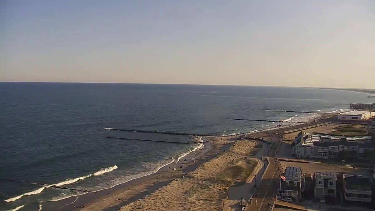 Live webcam view of Ocean City Beach and Boardwalk South