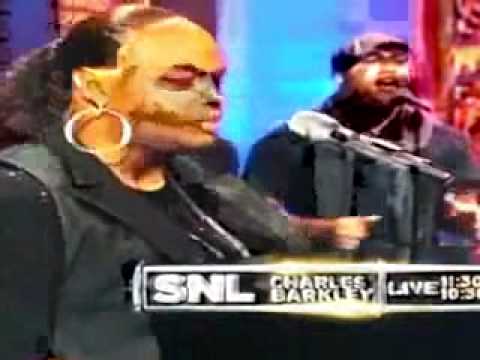 Charles Barkley as Alicia Keys on Saturday Night