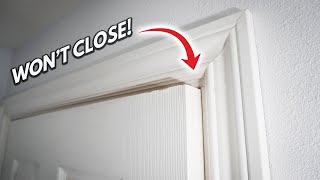 How To Fix A Sagging And Rubbing Door That Won