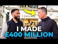 Asking Millionaires How They Got Rich Bond Street London