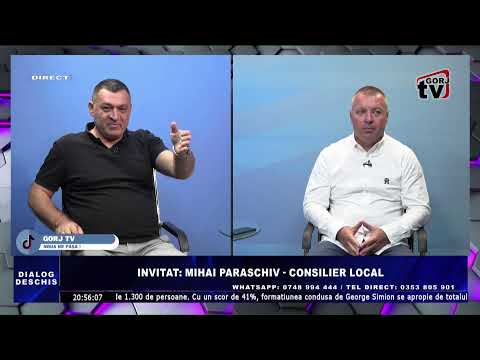 DIALOG DESCHIS - 22.09.2025 - Mihai Paraschiv