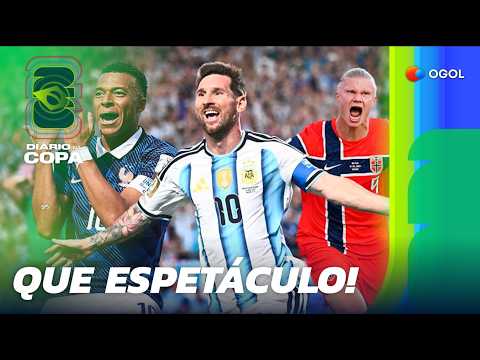  MESSI, MBAPPÉ E HAALAND BRILHAM; E HOJE TEM CR7 E KANE