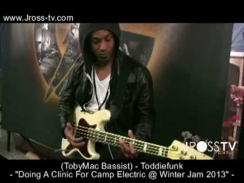 James Ross @ (Bassist / TobyMac Band) - ToddieFunk - "Camp Electric Clinic" - www.Jross-tv.com
