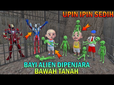 BAYI ALIEN DIPENJARA BAWAH TANAH BERSAMA UPIN IPIN, ULTRAMAN SEDIH - GTA 5 BOCIL SULTAN