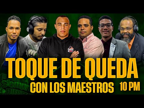 SADRAC PANEA TOQUE DE QUEDA CON LOS MAESTROS