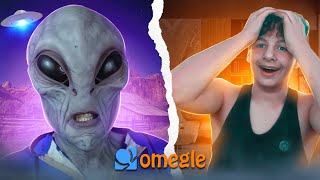 Alien asks important questions on Omegle