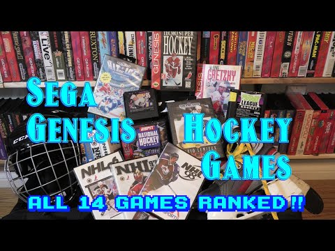 ALL Sega Genesis Hockey Games Ranked (Retro Sunday)