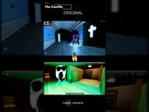 The Crucifix: Original vs Cheap Doors version