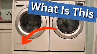 Cleaning the filter on your front load washer is important for clean clothes /  normal maintenance.