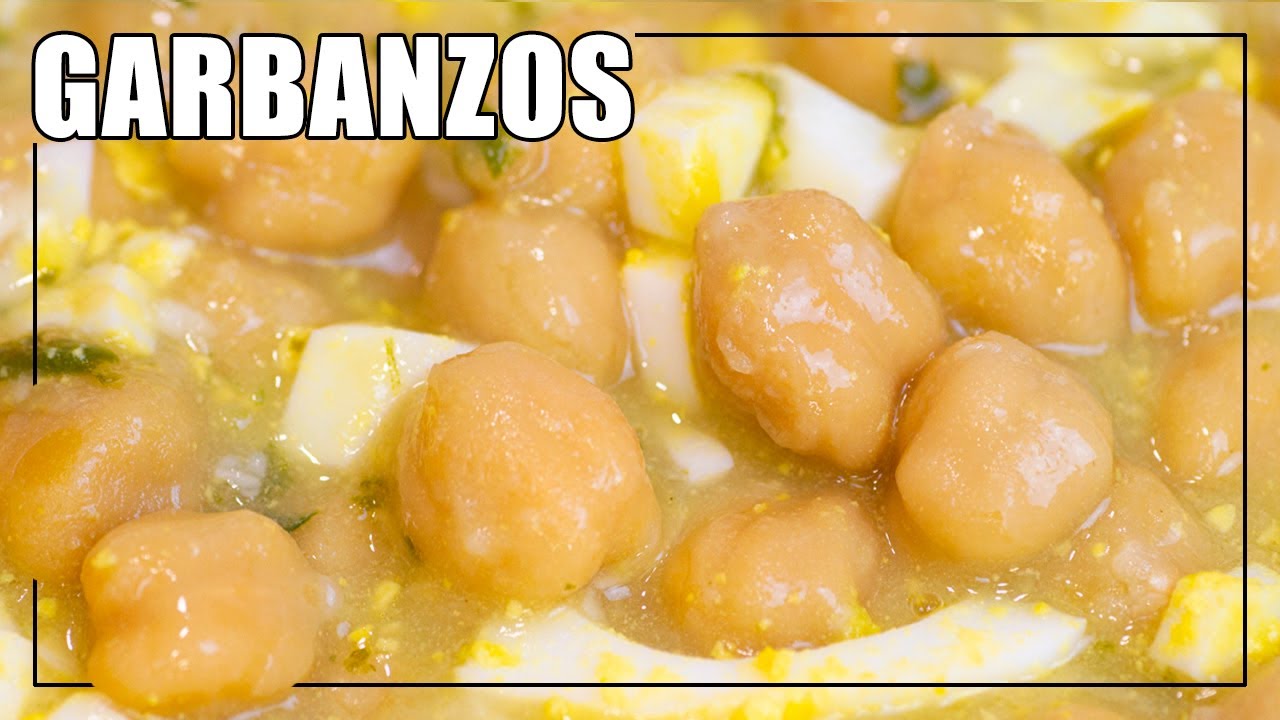 Recetas con GARBANZOS de BOTE ▶ En 5 MINUTOS ▶ SALSA VERDE ✅