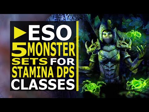 5 Monster Sets YOU should farm for Stamina DPS in ESO (2020)