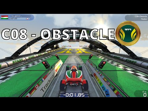 Trackmania Nations Forever - C08 - OBSTACLE - Author Medal