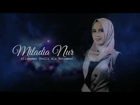 sholawat nabi (allohumma sholli ala Muhammad) - اللهم صل على محمد Miladia nur - cover