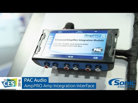 PAC Audio AmpPRO Advanced Amplifier Integration Interface | CES 2016