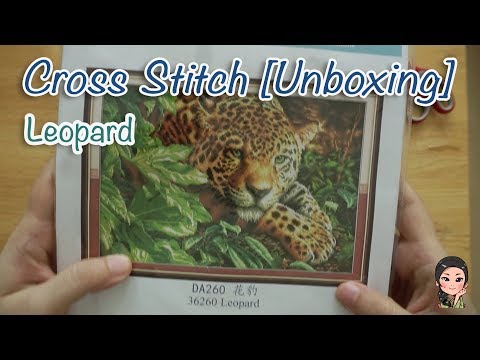 Cross Stitch - Leopard [Unboxing]