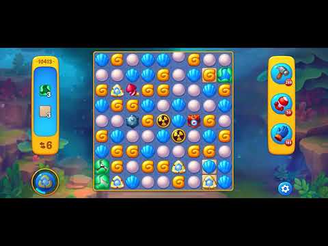 Fishdom level 10413 no boosters フィッシュダム ノーマル