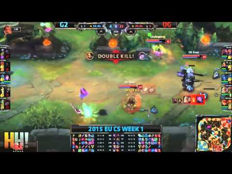 Origen vs Gamers 2 - Highlights - EU Challenger Series W1D2