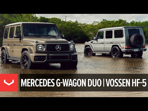 Mercedes G-Wagon Duo | Vossen HF-5 Wheels [Off-Road Setup]
