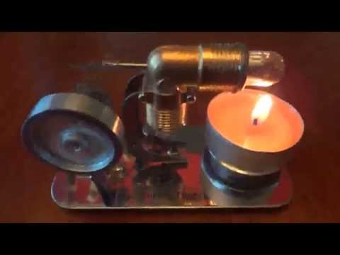 Amazoncom SunnytechMini Hot Air Stirling Engine Motor Model Educational Toy Kits Electricity HA001 T