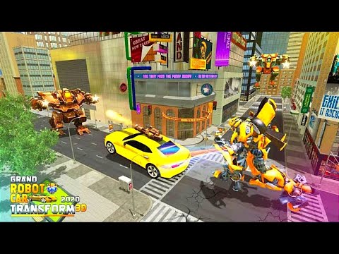 Robot Car Fights 2021  Flaying Robot Car Grand Car FIghTs Android Gameplay Full HD
