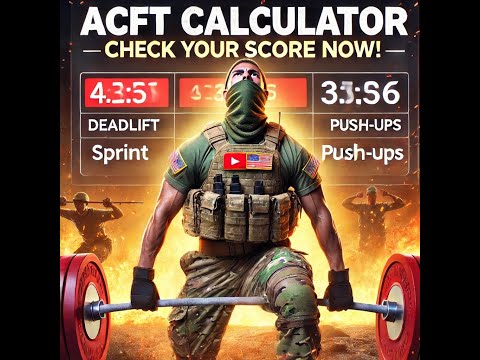 Acft Army Calculator