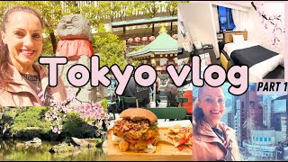 Tokyo Vlog #1🇯🇵 Why I love Japan ❤️ Cherry Blossom 🌸 Spring in Tokyo🌸Best Vegan Burger in Tokyo🍔