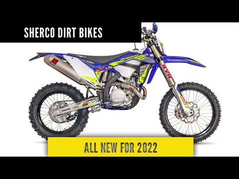 All NEW 2022 Sherco Dirt Bikes